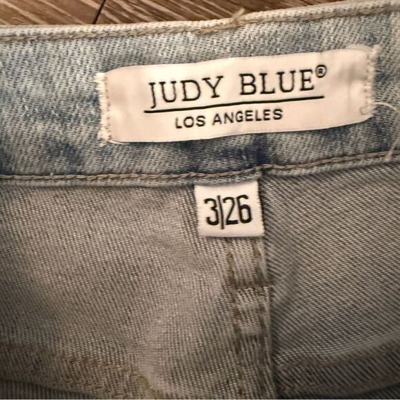 Judy Blue High Rise Tummy Control Vintage Wash Straight Jeans - Picture 5 of 8